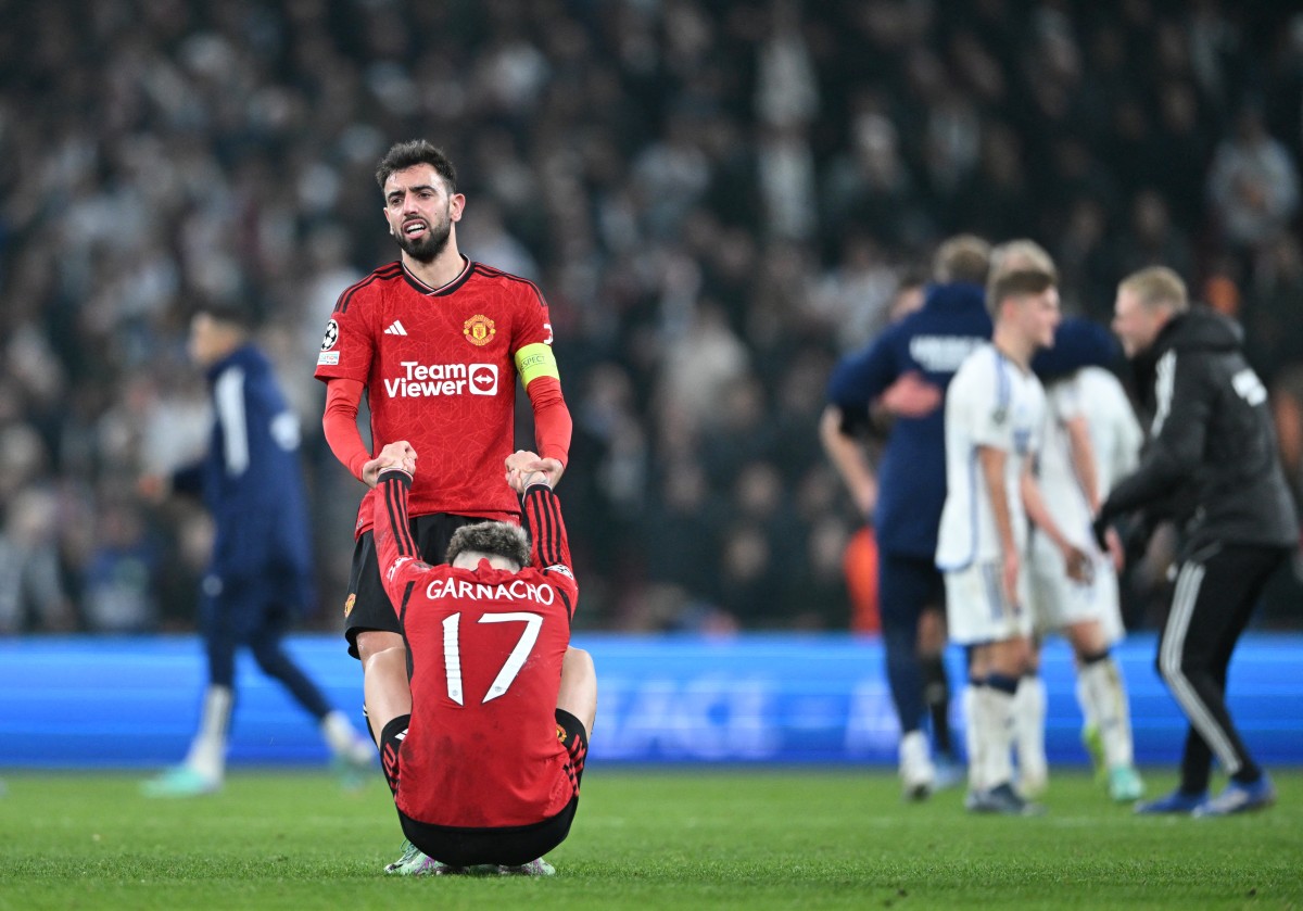 Man Utd on brink of Champions League exit after Copenhagen collapse