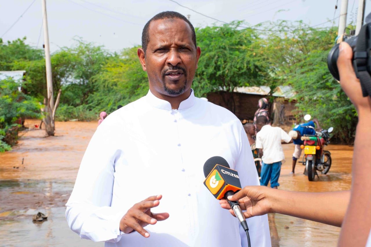 Garissa MP Dekow calls for urgent help to address crisis arising from raging flood waters