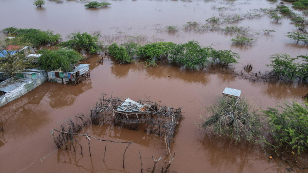 Rainy holidays ahead for southern Kenya counties, while dry skies prevail in north - The recent floods  swallowed up homes, roads and bridges in Somalia. (Photo: Hassan Ali Elmi/AFP)