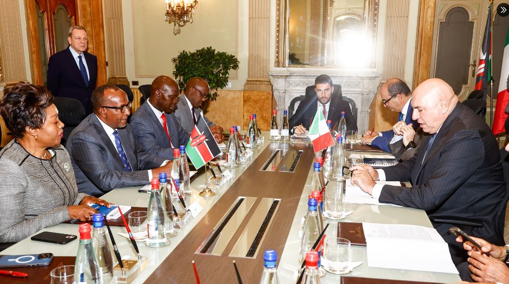 Inside Duale's meeting with Italy's Defence Minister in Rome