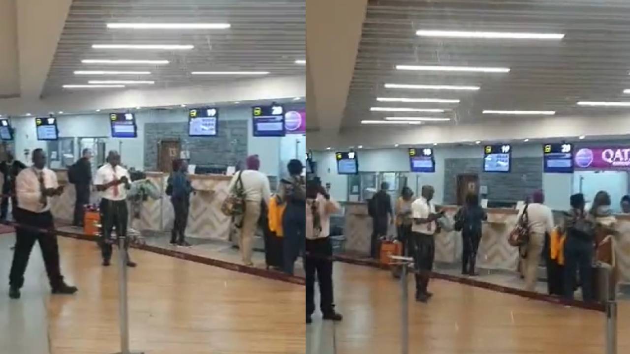 "It's not us!" Uganda disowns viral video of leaking JKIA roofs