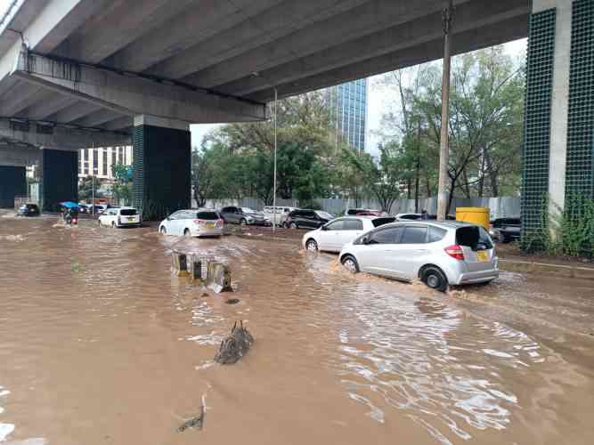 Meteorological Dept: Nairobi to experience rainfall until Thursday 11