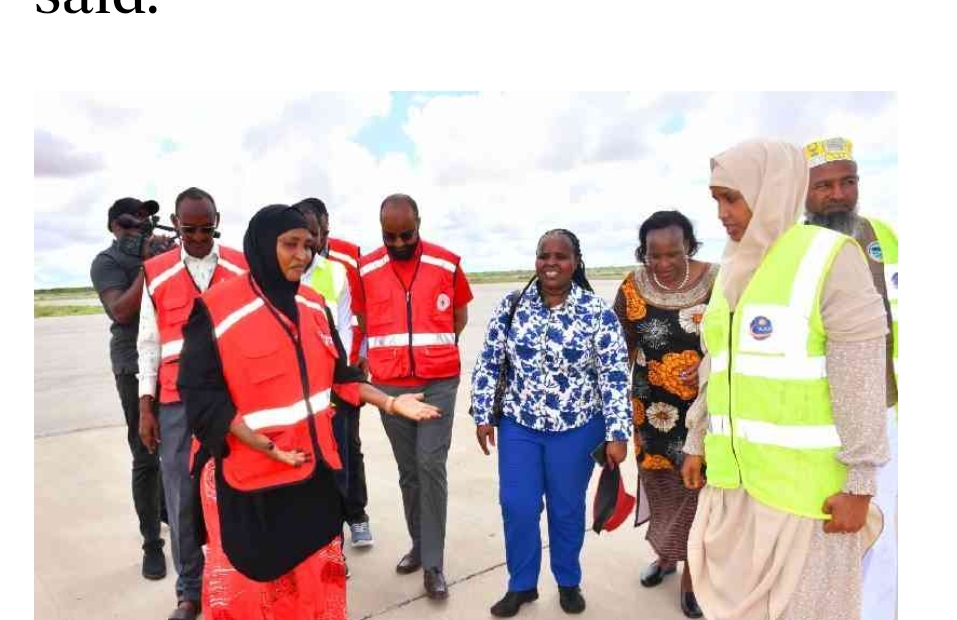 CS Maloza evaluates flood situation in Wajir County