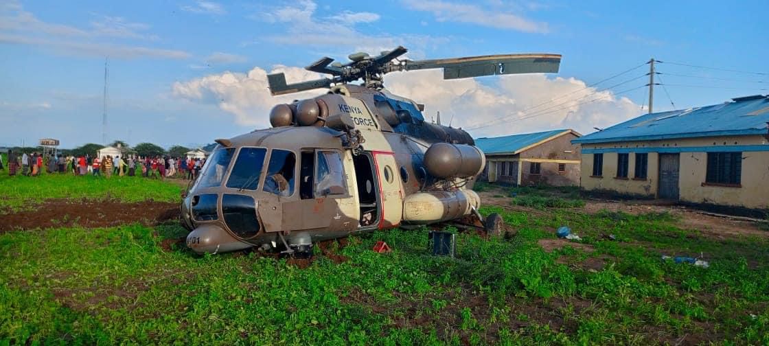 Second helicopter crashes in Wajir on the same day