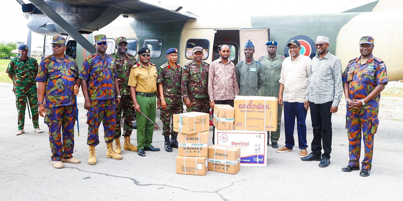 Defence CS Aden leads humanitarian relief mission in flood-affected Mandera and Wajir