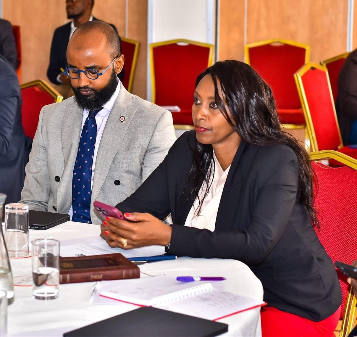 Health stakeholders unite to tackle humanitarian challenges amidst heavy rains in Kenya - Dr. Ahmed Idris the Secretary General at the Kenya Red Cross Society and Principal Secretary State Department for Public Health Mary Muthoni.