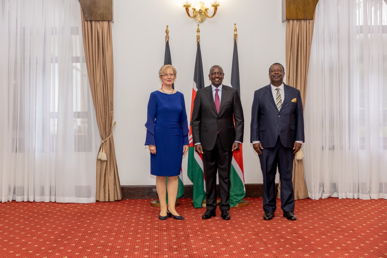 President Ruto receives the new Romanian Ambassador