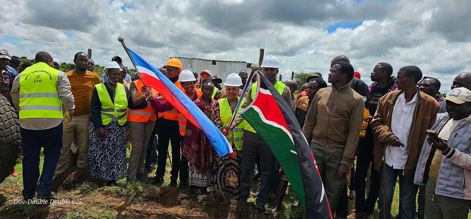 Samburu Governor Lati Lelelit launches construction of 10 roads