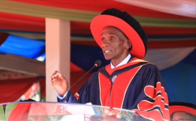 Marathon legend Eliud Kipchoge awarded Doctorate Degree by JKUAT for outstanding achievements