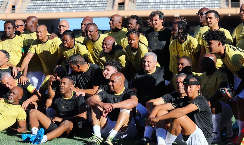 African football legends play tribute match for Marrakech earthquake victims, Kenya's Arap Uria present