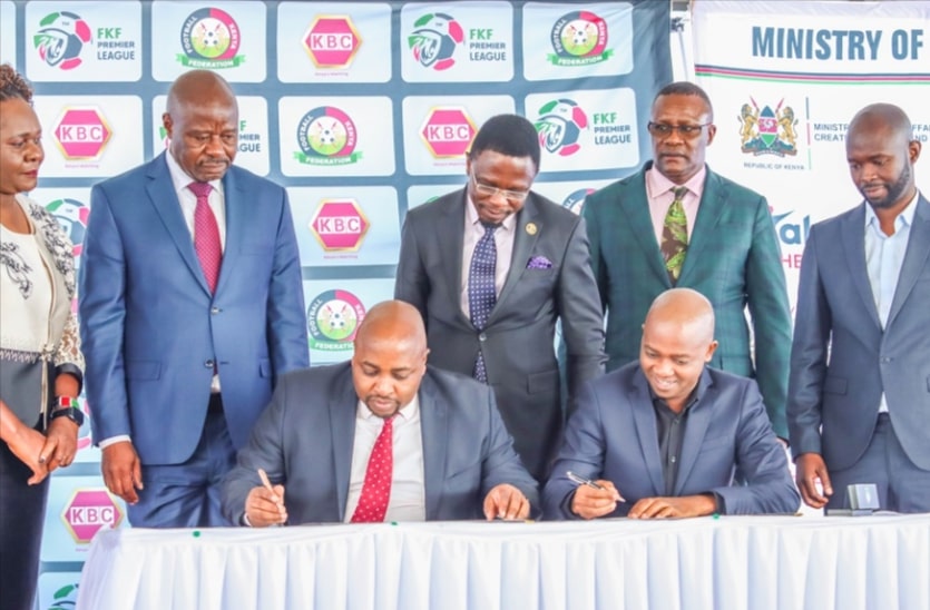 FKF secures broadcasting partnership with KBC for Kenya Premier League