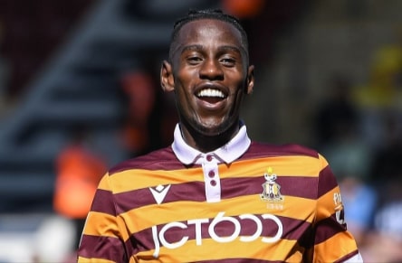 Featured image for Kenyan Clarke Oduor inspires comeback as Bradford City secure League Two draw