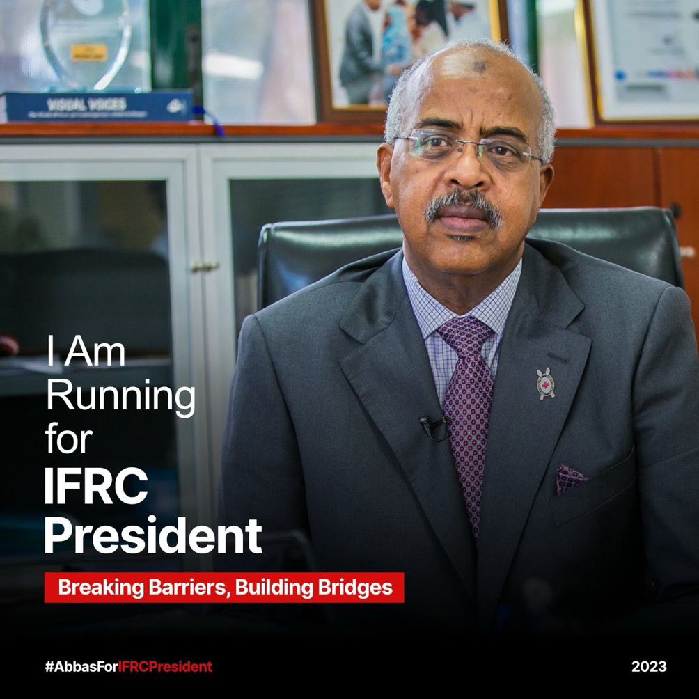 Former Kenya Red Cross head, Abbas Gullet, running for IFRC presidency