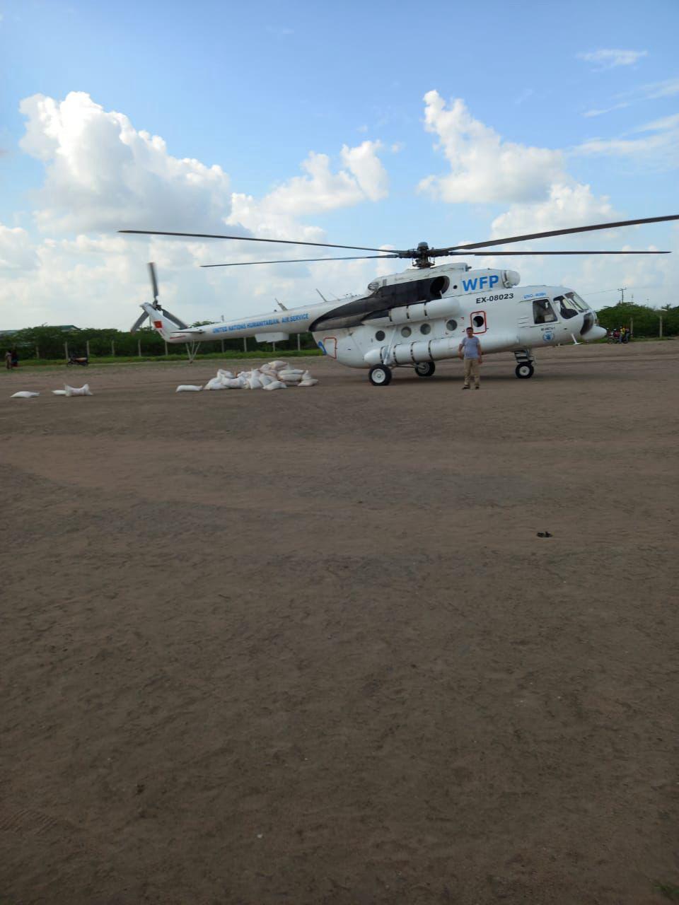 World Food Program airlifts relief to El Nino-hit areas in Garissa County