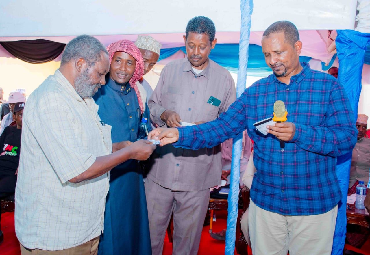 Garissa's elderly population receives free NHIF medical cover