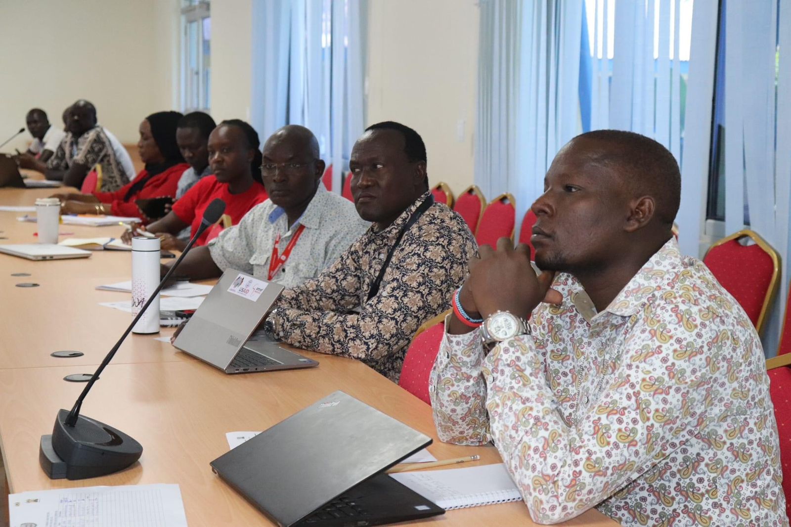 Turkana tackles measles outbreak with community outreach - Health sector stakeholders in a meeting held at Kakuma UNHCR camp over the outbreak of measles.