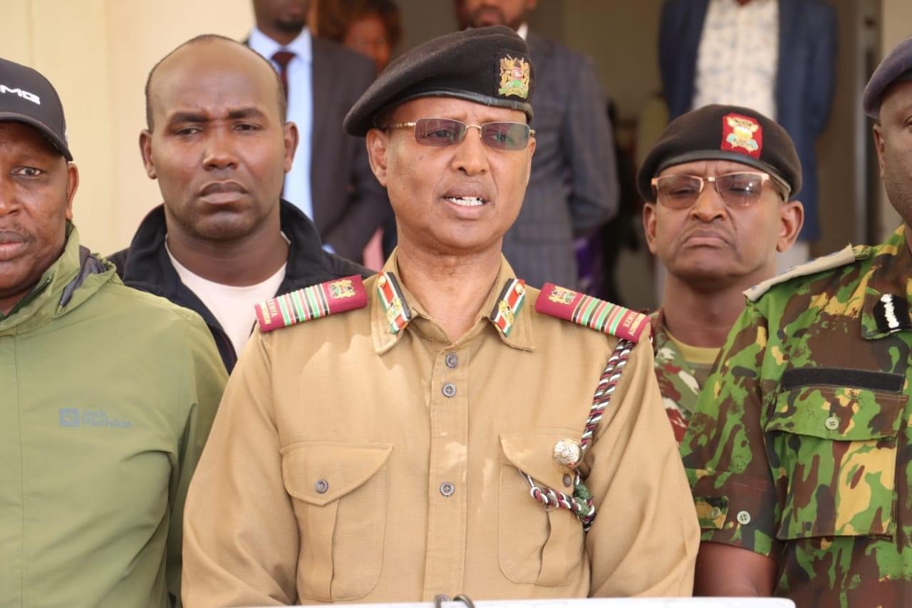 Rift Valley Regional Commissioner Abdi says crackdown on bandits to continue