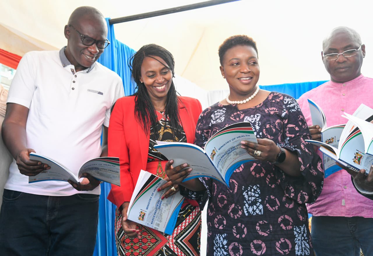 Health CS Nakhumicha Wafula unveils 2023 Kenya health facilities census report