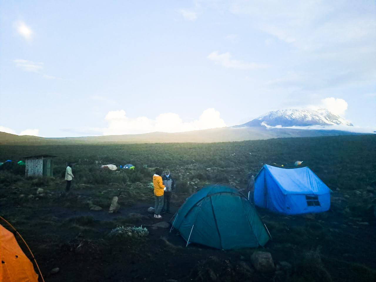 UNHCR staff scale Mt. Kilimanjaro to protect refugees from lightning strike