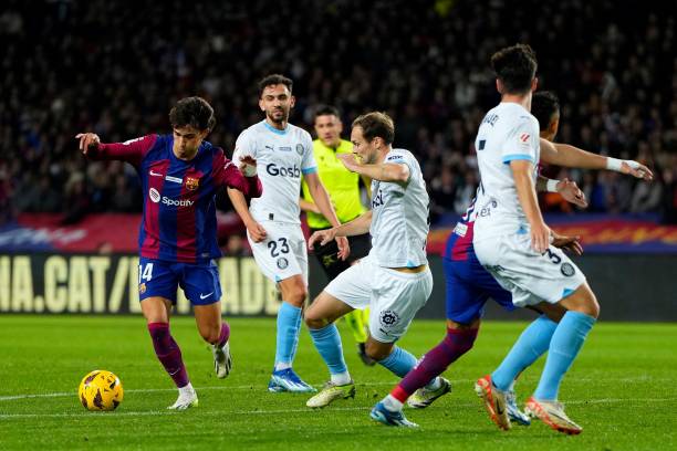 Girona stun champions Barcelona 4-2 to take La Liga lead