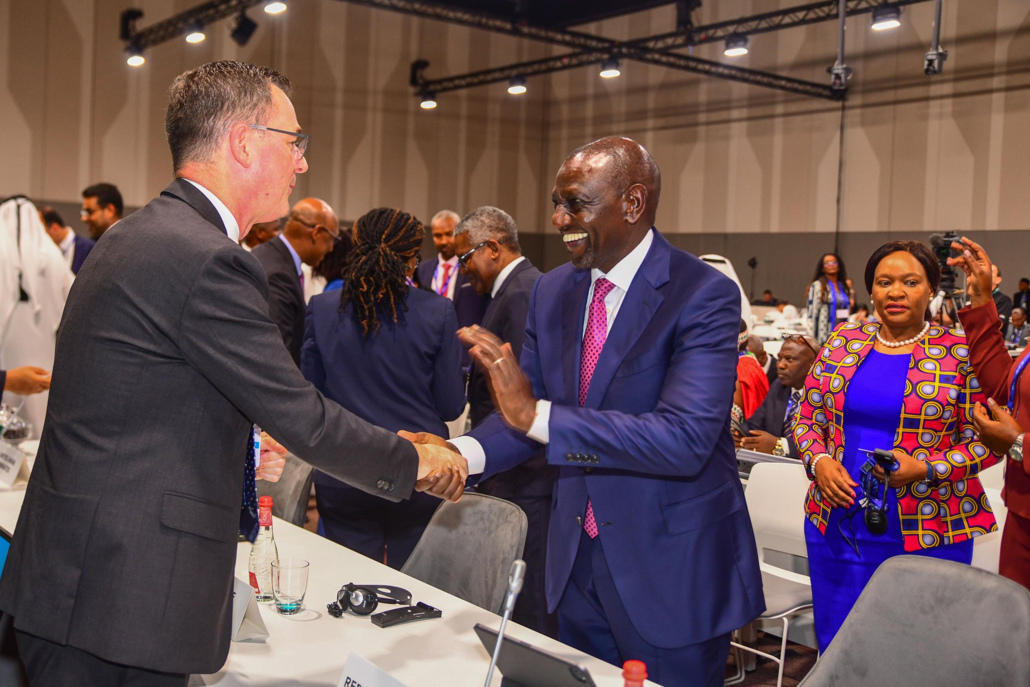 Ruto: We've secured Sh682 billion for green development projects at COP28 - President William Ruto at the launch of the Africa Green Industrialisation Initiative (AGII) on 2 December 2023. (Photo: PCS)