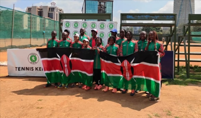 Kenya tennis team arrives in Bujumbura for East Africa Zonal Championship