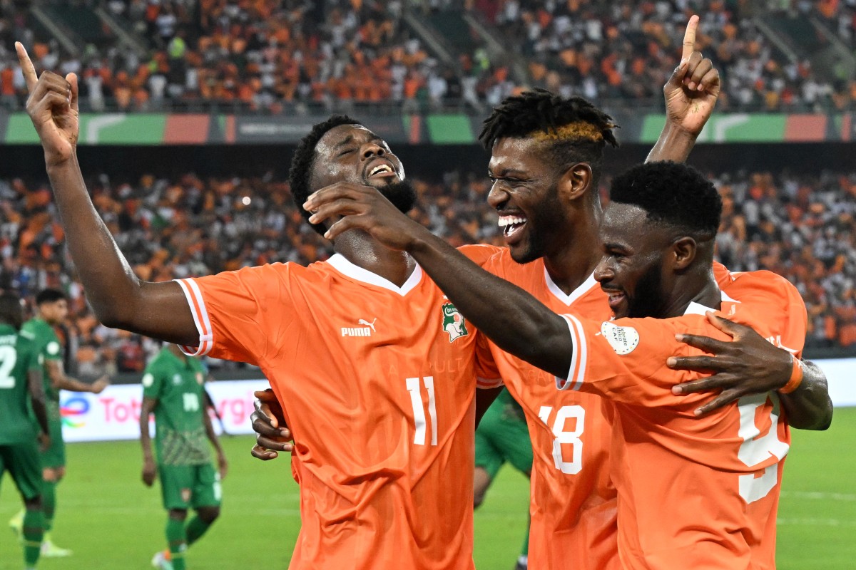 Côte d'Ivoire's Elephants march over Guinea-Bissau in AFCON opener