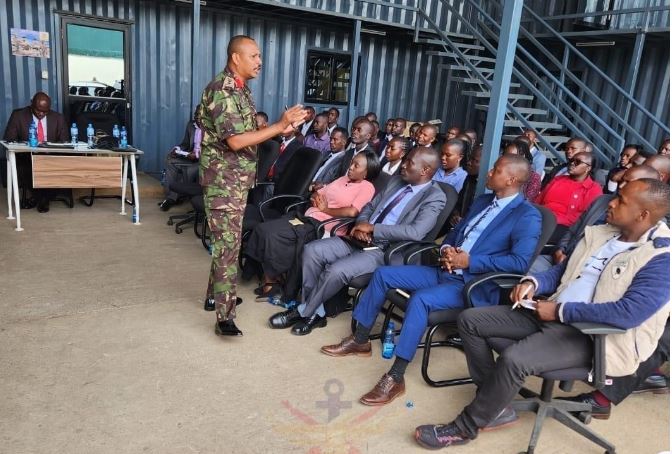 KDF, police, TPU and DCI officers trained in counterterrorism skills