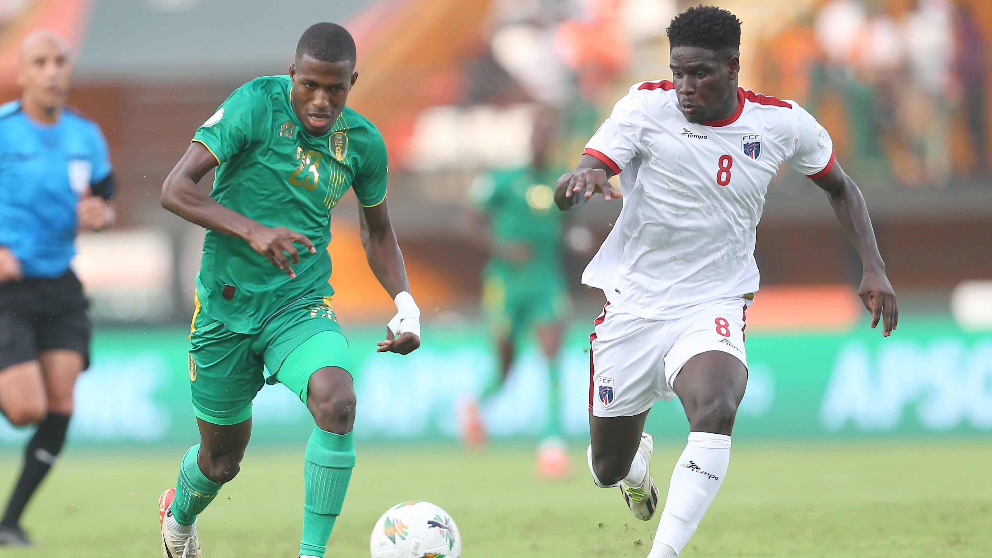 AFCON 2023: Cape Verde clinches quarterfinal berth with Mendes' late penalty - Part of the action as Mauritania and Cape Verde battled © CAF Online