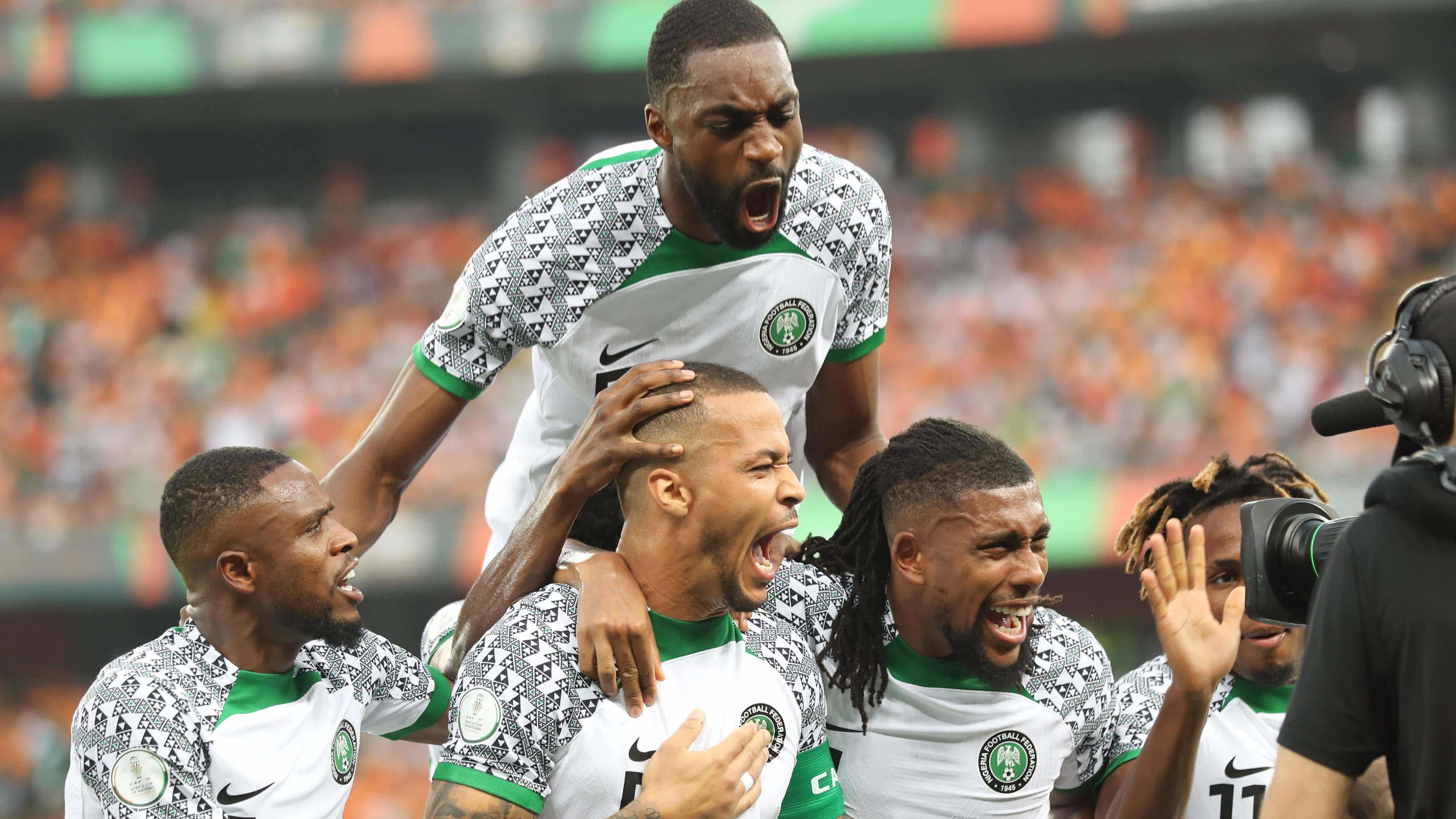 Nigeria equals Egypt's record in the Africa Cup of Nations