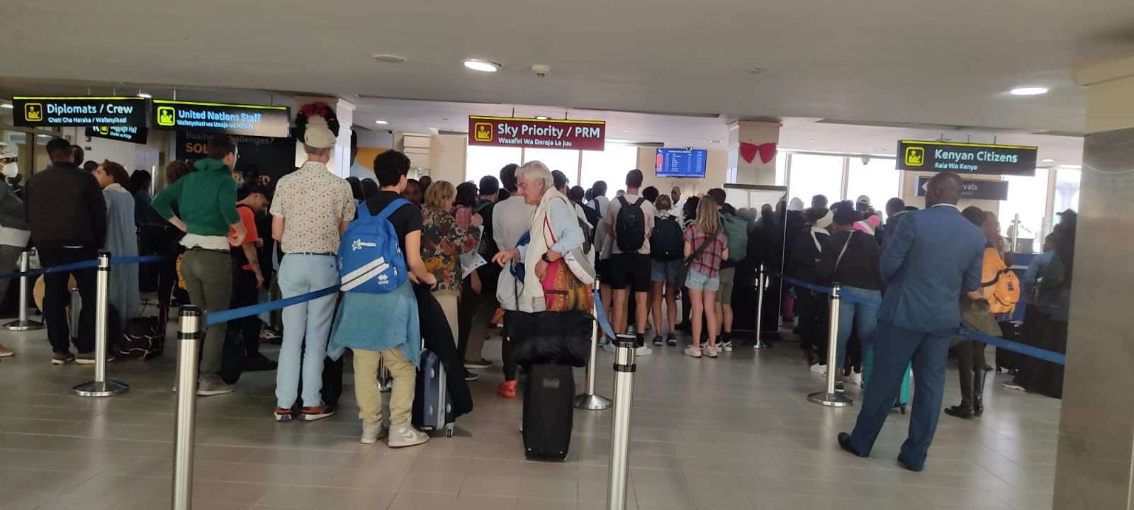 First group of tourists under new visa-free policy lands at JKIA