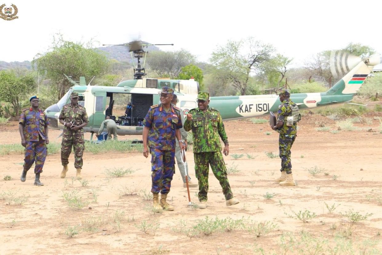 CDF Ogolla and IG Koome call for collaborative approach in North Rift to achieve lasting peace