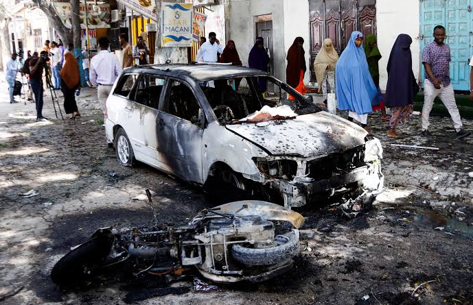 Five killed, seven injured in Mogadishu suicide bomb attack