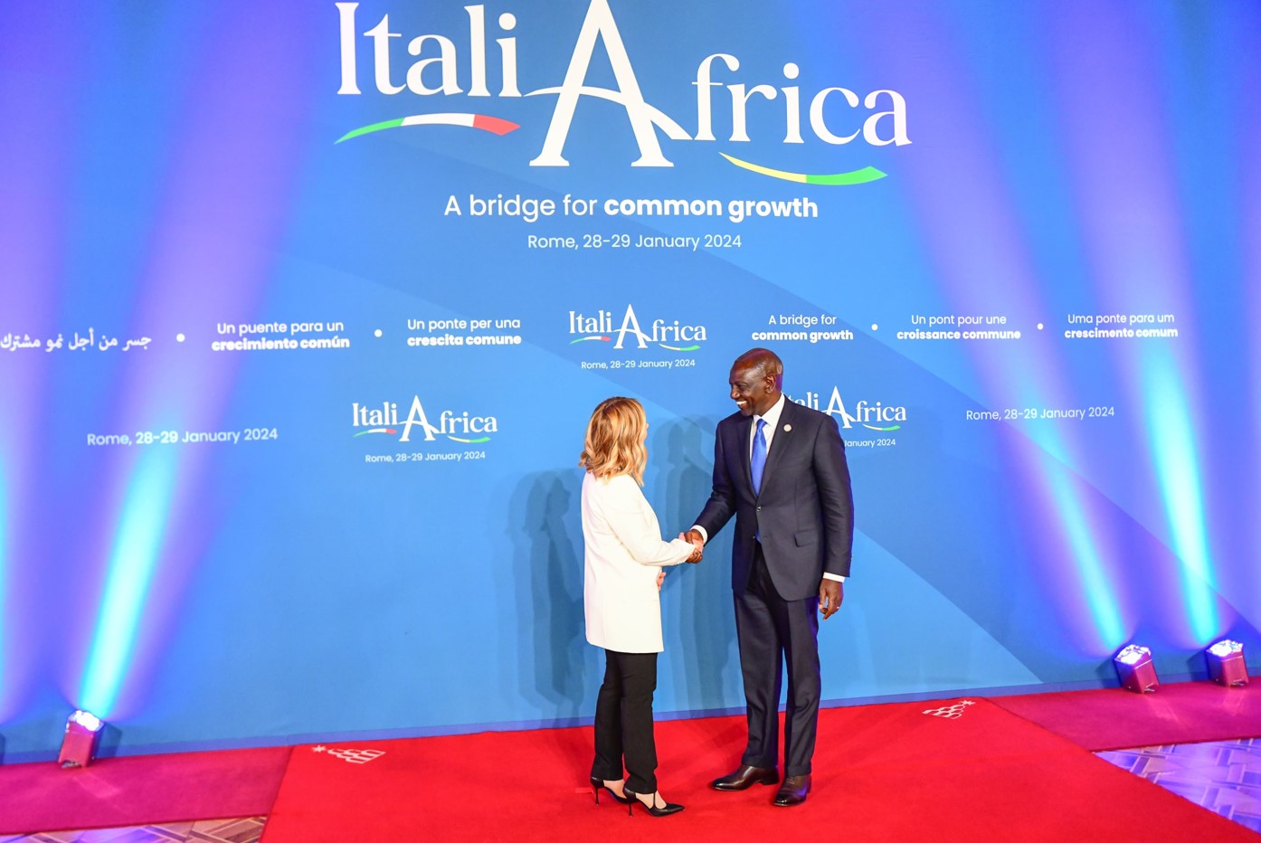 Italy unveils energy, migration plan to African leaders