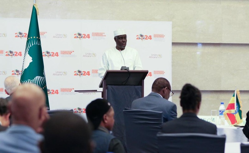 AU Summit ends with calls to save Africa from further turmoil - African Union Commission Chairman Moussa Faki Mahamat at the 37th ordinary session of the African Union Conference. (X/Moussa Faki Mahamat)