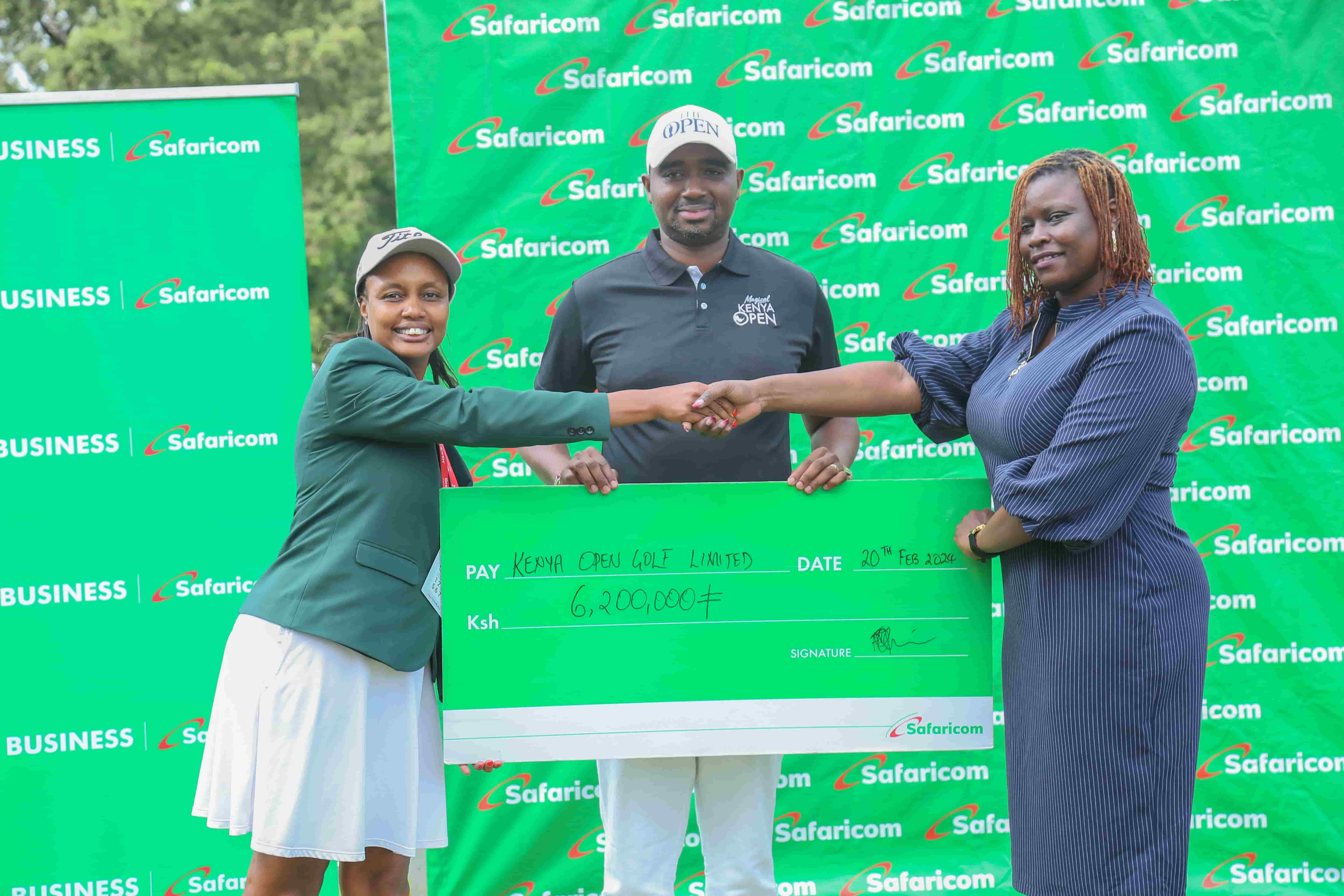 Safaricom sponsors the 2024 Magical Kenya Open