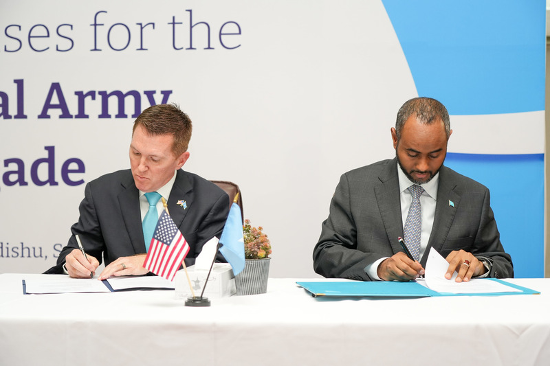 Featured image for US, Somalia ink deal for construction of five military bases