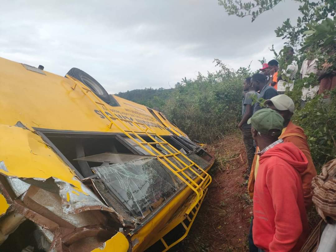 Three Maadili School pupils killed, 37 injured in Murangá accident