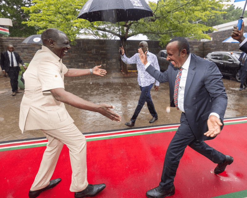 President Ruto welcomes Ethiopian PM Abiy Ahmed for pivotal state visit