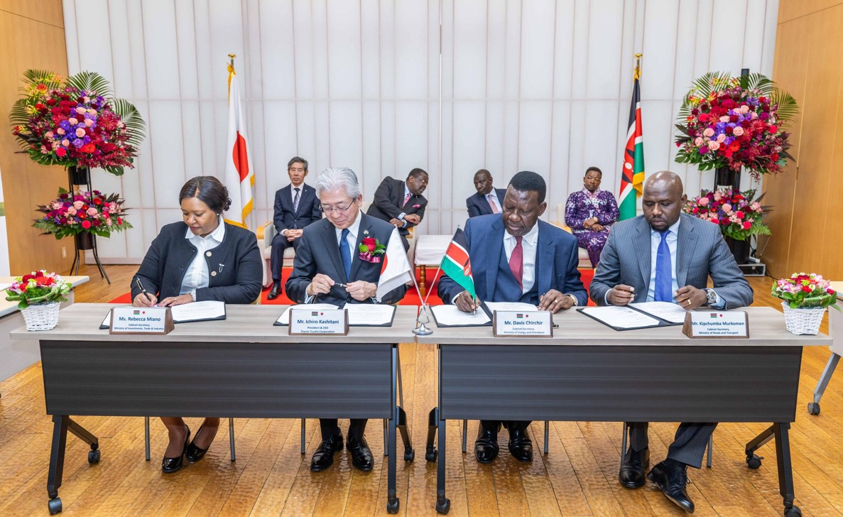Featured image for Kenya, Toyota ink Sh98.8bn deal for green energy collaboration