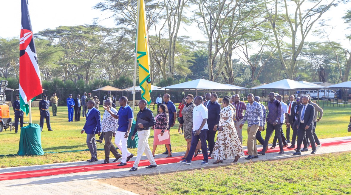Featured image for Photos: Ruto opens Kenya Kwanza Executive, PG meeting in Naivasha
