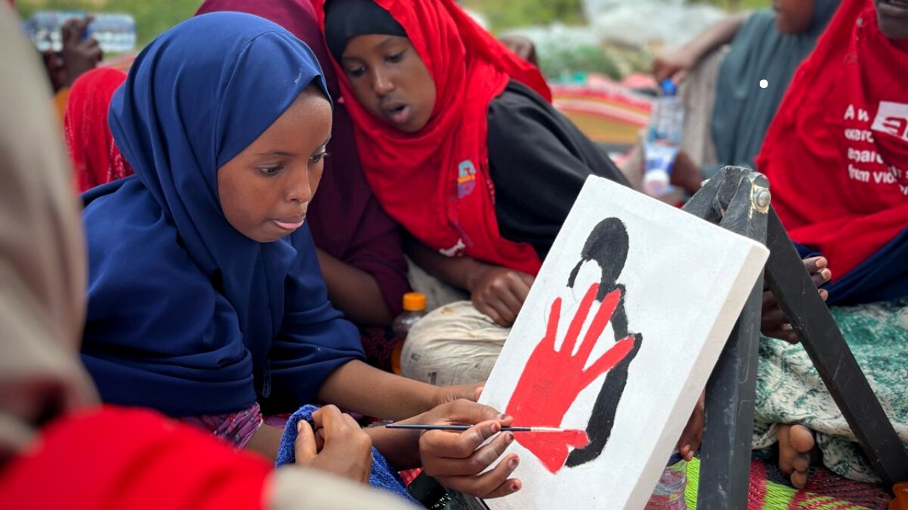 Garissa's self-taught artists use art to fight FGM in vulnerable communities