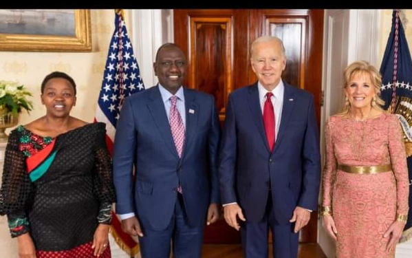 Joe Biden to host Ruto at White House in May