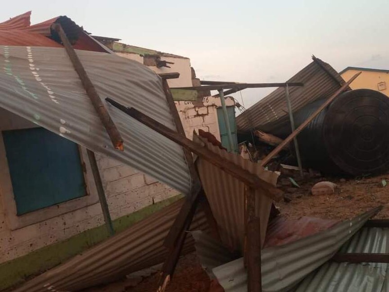 Learning disrupted as six classrooms are hit by windstorm in Garissa