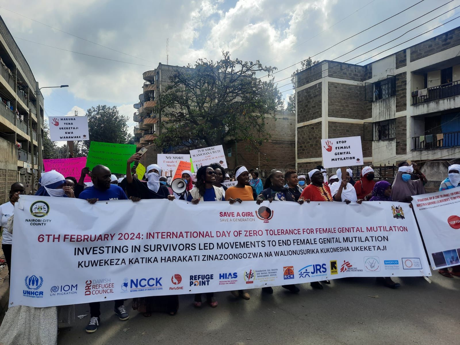 Eastleigh women stage march in campaign against FGM