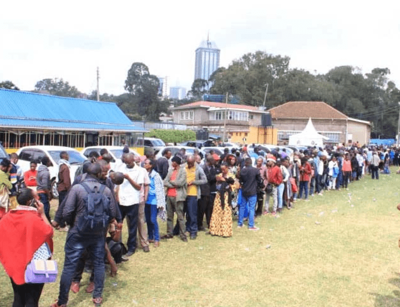 Kenyan firms hire workers for first time in five months -report
