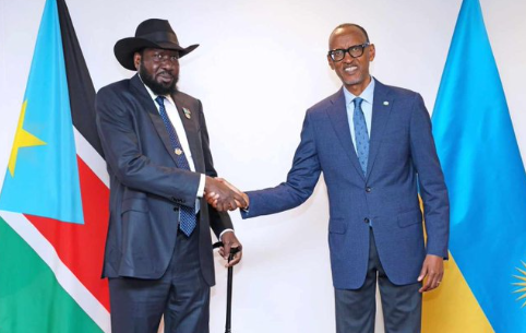 Presidents Kiir, Kagame discuss Rwanda-DR Congo tensions