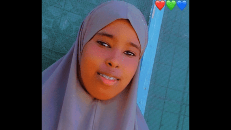 Garissa family appeals for help in locating 18-year-old girl reported missing - 18-year-old Fardowsa Issa Mohamed who went missing last month. (Handout)