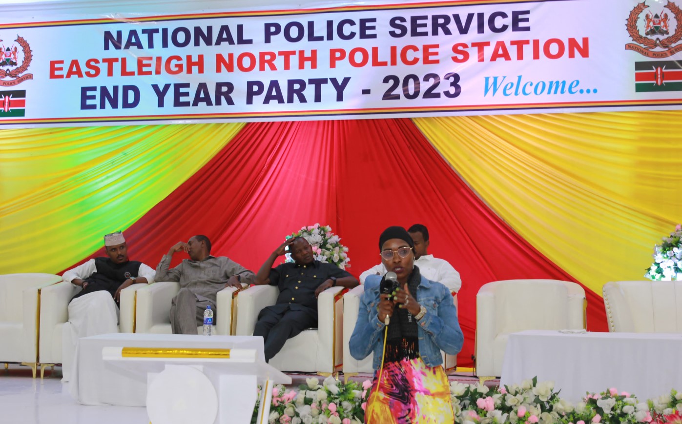 Delayed end-year party celebrates Eastleigh North police officers' hard work
