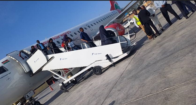 Normal operations to resume at Kisumu Airport after KQ plane suffers bird strike